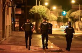 Oficiales de la Guardia Civil española (foto ilustrativa).