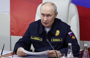 Vladimir Putin, presidente de Rusia.
