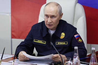 Vladimir Putin, presidente de Rusia.