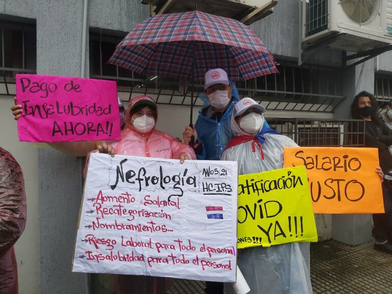 Enfermeros marcharán para exigir, una vez más, un salario justo.