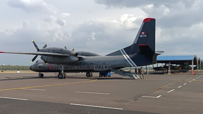 Avión de la Policía Nacional de Perú