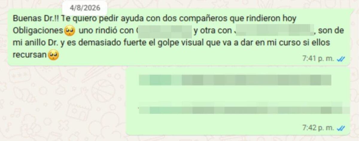 Escándalo en Derecho UNA: Ordenan investigación preliminar tras filtración de chats que salpican a “Tratito” Ovelar