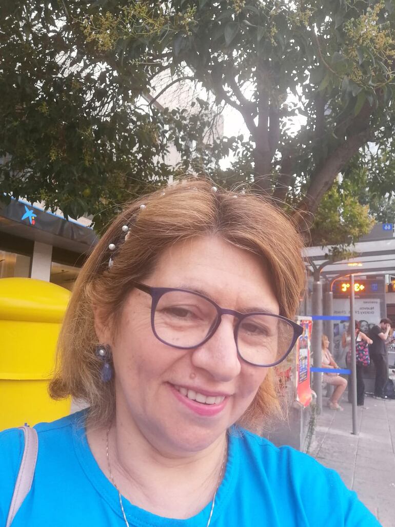 El calor que tenemos ahora es extremo dijo Aida Maciel en España.