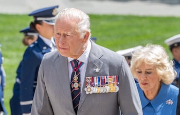 El rey Carlos III de Inglaterra y la reina Camila.