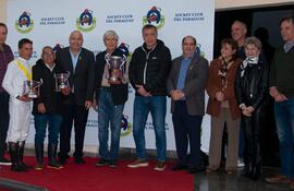 Protagonistas del premio homenaje al Dr. Humberto Osnaghi.