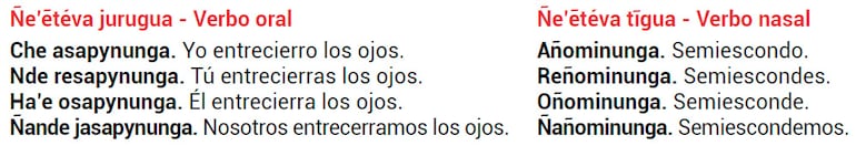 Ñe’ereko oiko jojáva, apoaguíva ha oñondieguáva