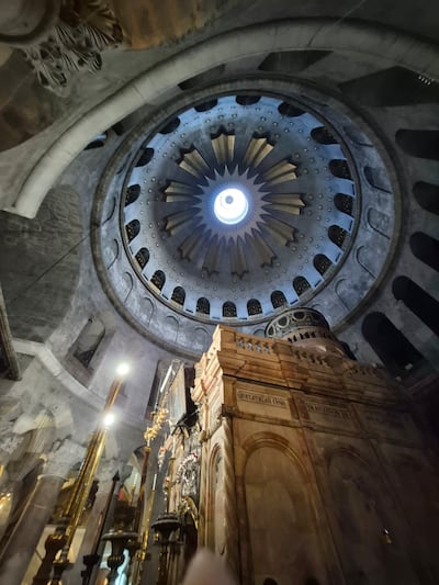 Iglesia del Santo Sepulcro , en Jerusalén.