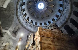 Iglesia del Santo Sepulcro , en Jerusalén.