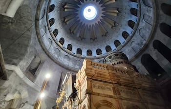 Iglesia del Santo Sepulcro , en Jerusalén.