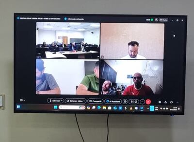 Miguel "Celular" Servín, uno de los cuatro acusados y para quien se pide 25 años de cárcel, por el caso Belia.