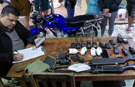 Las evidencias incautadas tras el crimen resultaron determinantes para esclarecer el caso.