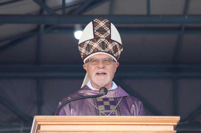 Obispo Fritz en Caacupé: “Los indígenas son sin tierra, sin calle y sin justicia”