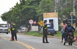 Peregrinación a Caacupé. Controles de la Patrulla Caminera.