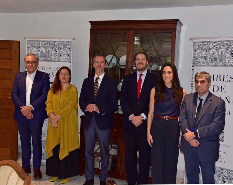 Presentación agenda Aires de España	Residencia de la Embajada de España.
