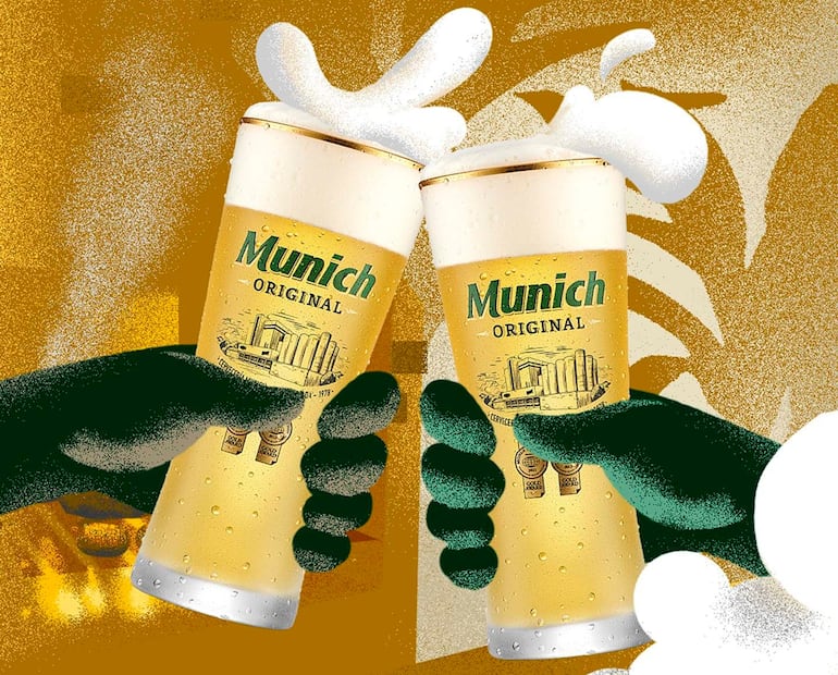 Munich Original es la compañera ideal para brindar por el momento compartido.