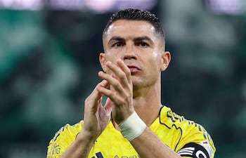 Con 41 años, el portugués Cristiano Ronaldo dos Santos Aveiro "vuela" físicamente en el Al-Nassr saudí.