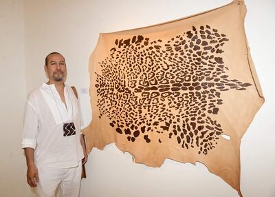 Marcos Benítez, artista.