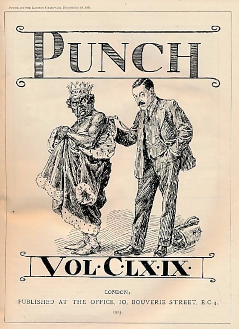 Punch, Vol. CLXIX, diciembre de 1925