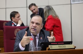 Mario Varela, senador de Caaguazú. Foto : Prensa Senado.