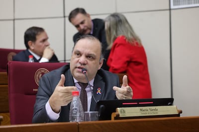 Mario Varela, senador de Caaguazú. Foto : Prensa Senado.