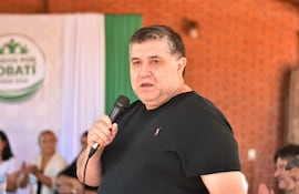 Alcides Riveros, candidato a presidente del PLRA.