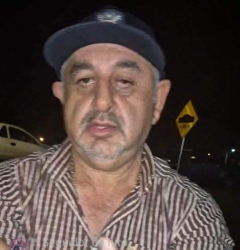 El candidato de la ANR, Arnaldo Mereles, denuncia una amenaza.