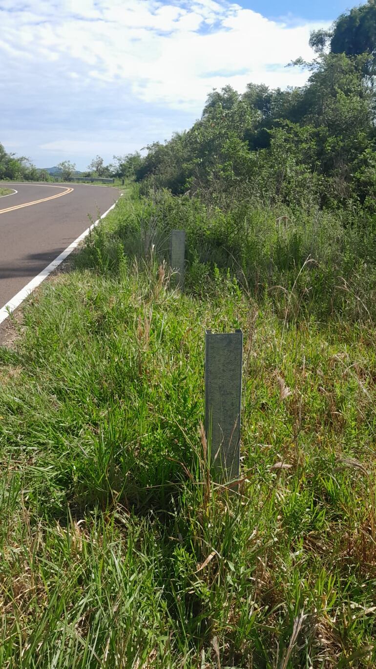 Fiscalía pide suspender el proceso por presunto robo de barandas en la ruta Santa María–Santa Rosa