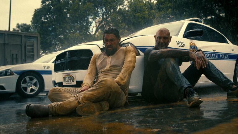 Equipo demolición película Jason Momoa Dave Bautista