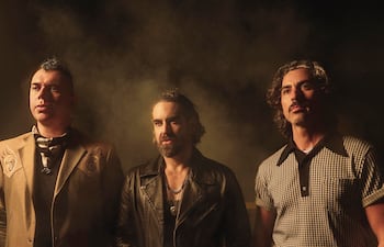 Jorge "Kross" Vázquez, Arturo Arredondo y Ricardo Treviño, ex integrantes de PXNDX, llegarán a Paraguay con su nuevo proyecto Desierto Drive.