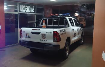 El niño fue llevado por los policías al Hospital Materno Infantil Los Ángeles.