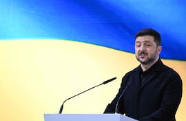 Volodímir Zelenski, presidente de Ucrania.