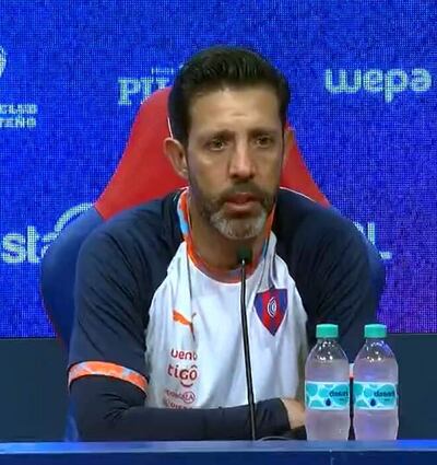 Jorge Rodrigo Bava, director técnico de Cerro Porteño.