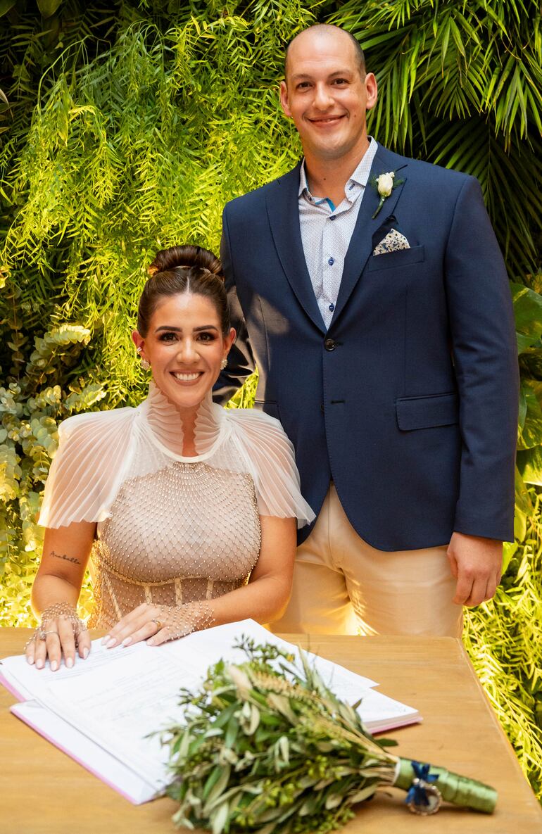 Verónica Masi Benítez y Rafael López Moreira Ortiz.