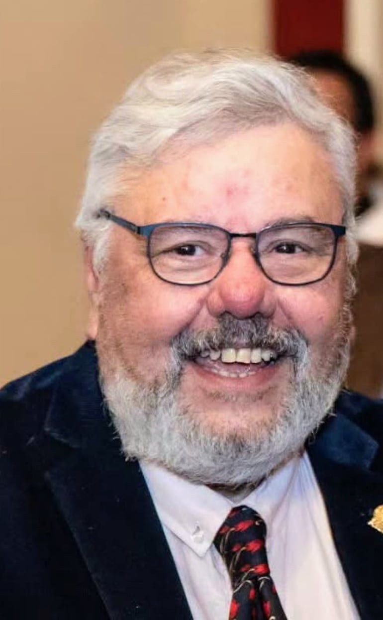 Ernesto Ortiz, presidente del Círculo de Periodistas Deportivos del Uruguay y vicepresidente de la Asociación Internacional de la Prensa Deportiva.