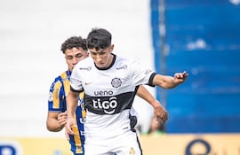 El lateral izquierdo Alexis Cantero (22 años), con chances de emigrar al fútbol ruso.