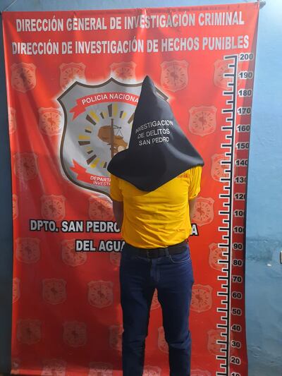 Detenido por supuesto abuso sexual. (gentileza).