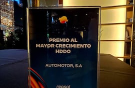 Durante un evento celebrado en Córdoba, España, Repsol Lubricants distinguió a Automotor Paraguay.
