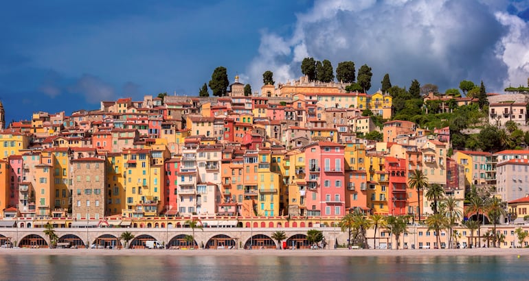 Menton, al sur de Francia.