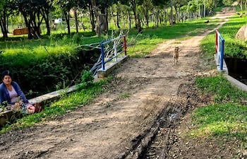 Pobladores de la compañía Yarigua'a, en Sapucái, piden a las autoridades municipales que atiendan sus reclamos.