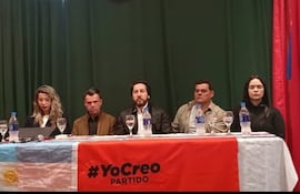 Acto de Yo Creo en Buenos Aires.