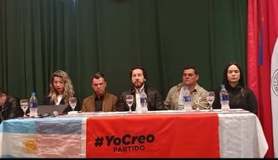 Acto de Yo Creo en Buenos Aires.