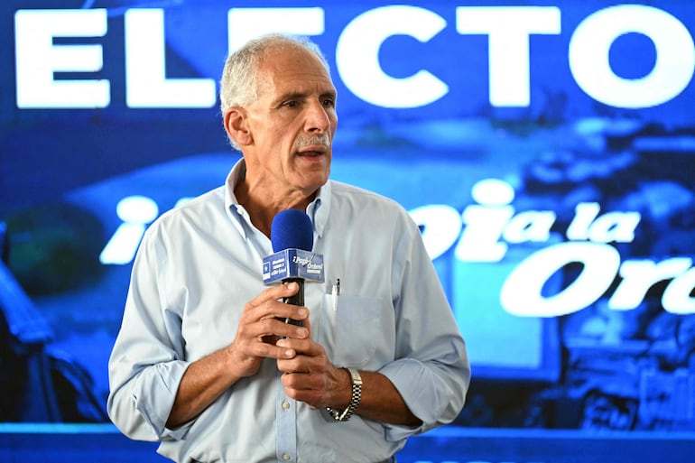 Nasry Asfura, candidato presidencial por el Partido Nacional de Honduras.