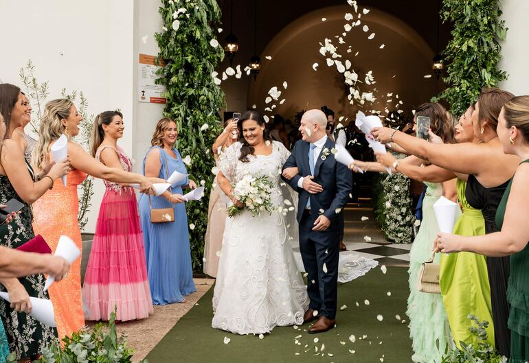 ¡Felicidades al nuevo matrimonio!