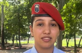 Vicesargento Primero Técnico Jazmín Balbuena, primera mujer indígena en la FAP