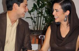 ¡Felices! Amanda Dudamel y Daniel Roa ya son marido y mujer.