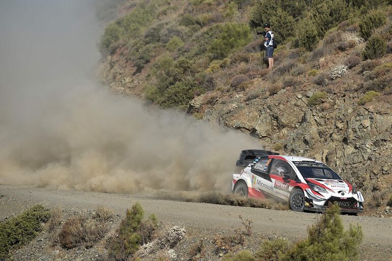 Ott Tanak, Rally de Turquía, Mundial de Rally, Toyota.