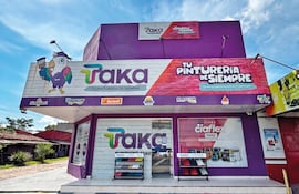 TAKA tiene presencia estratégica, con 5 sucursales y 2 centros logísticos en Asunción y Fernando de la Mora.