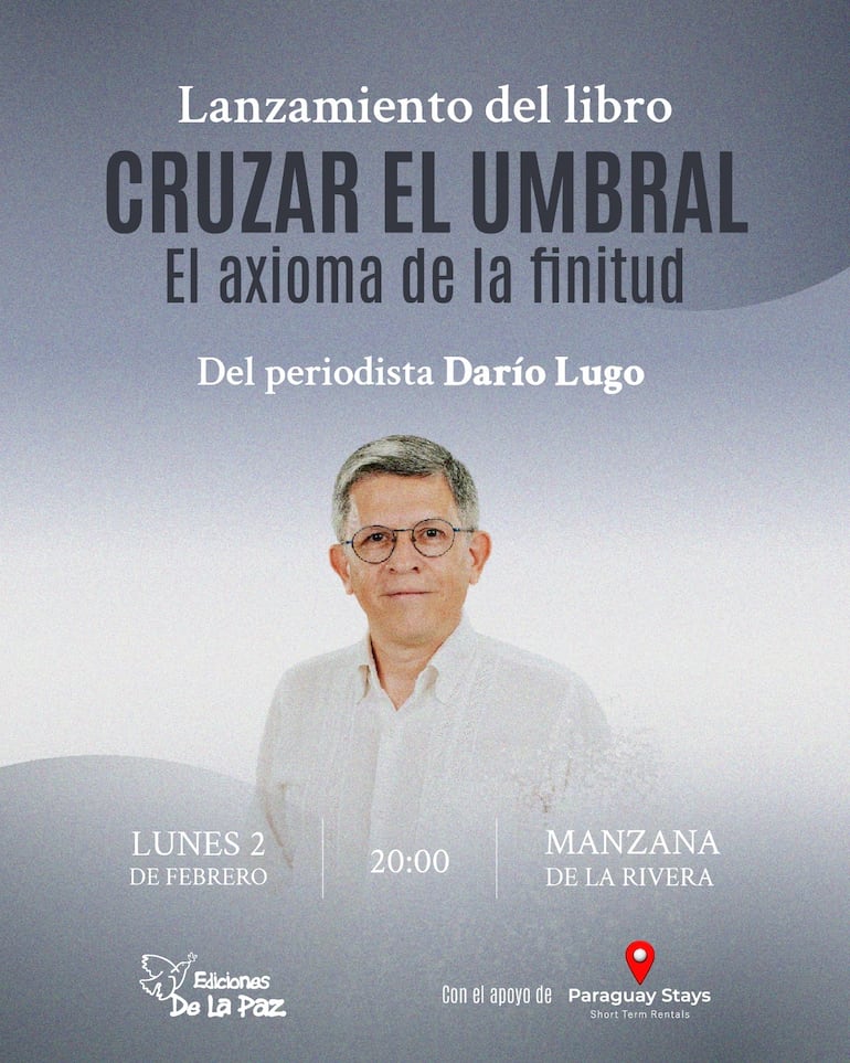 Darío Lugo prepara la presentación de su libro el próximo 2 de febrero.