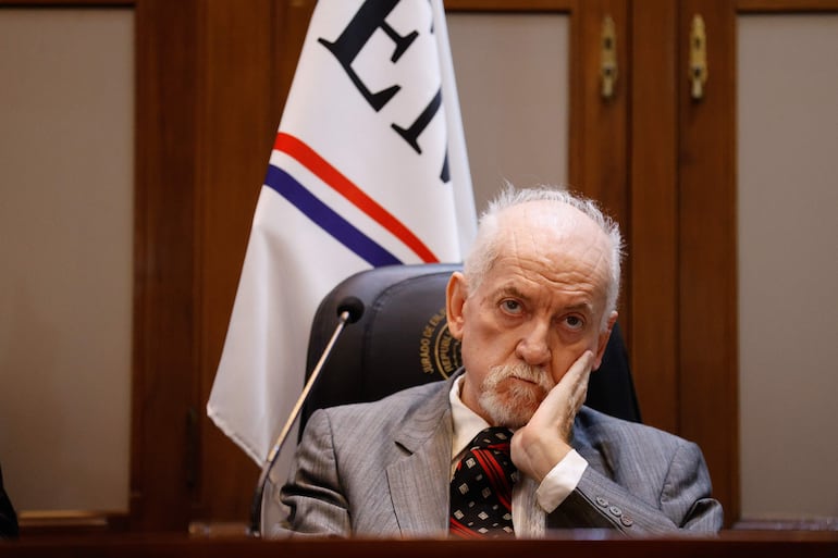 César Antonio Garay Zuccolillo, ministro de la Corte y vicepresidente 2° del JEM.