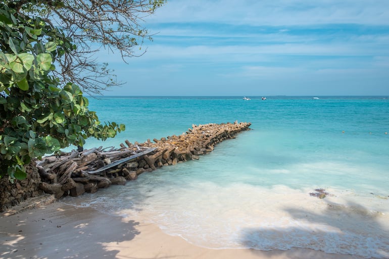 Islas del Rosario en Cartagena, Colombia.